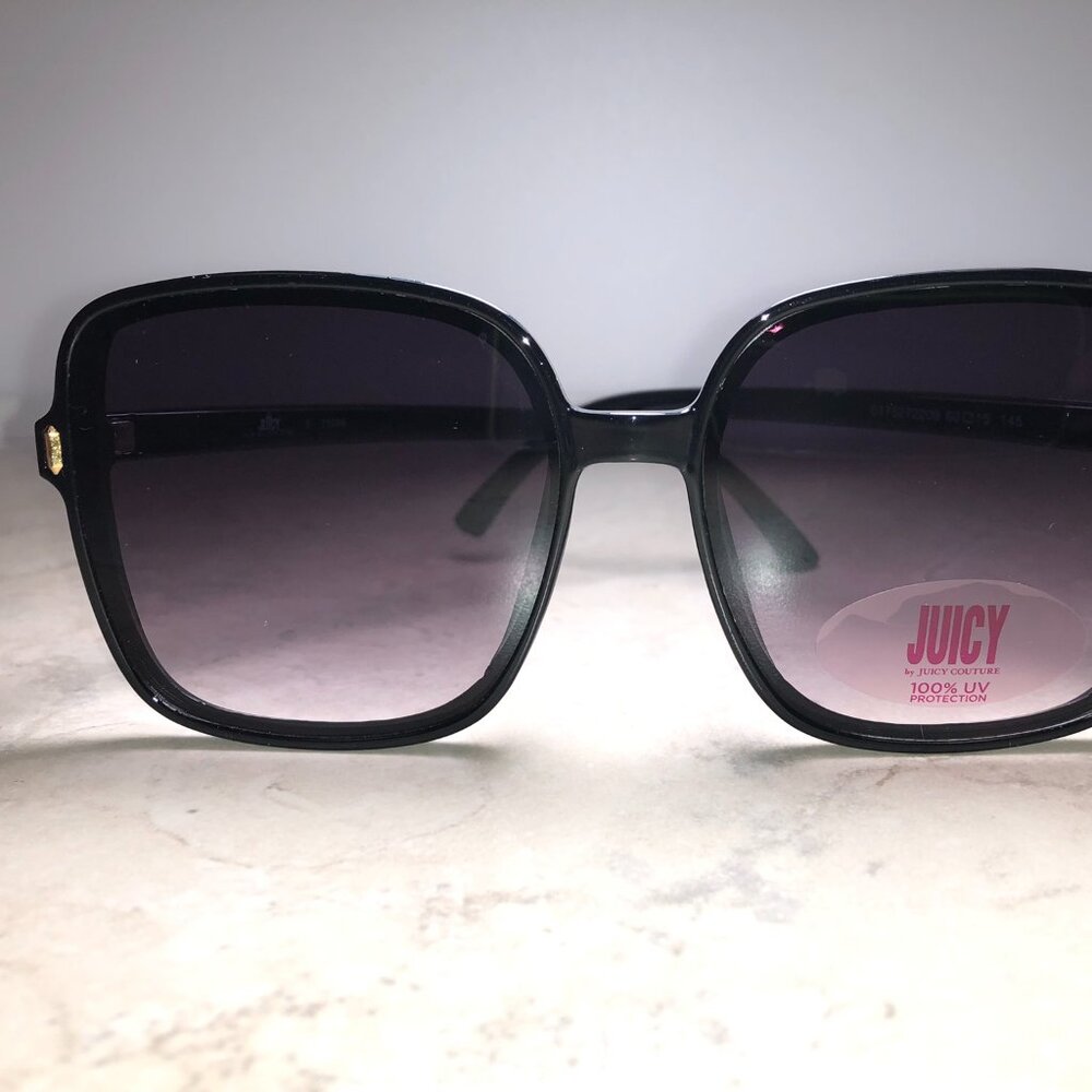 Juicy Couture Black Oversized Square Sunglasses - Picture 2 of 4